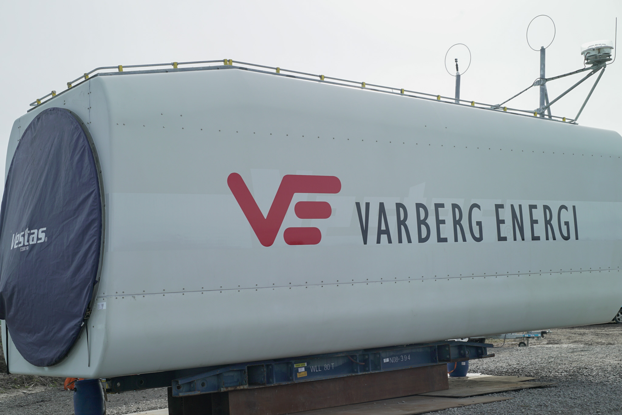 Vindkraftverkets Nacelle 