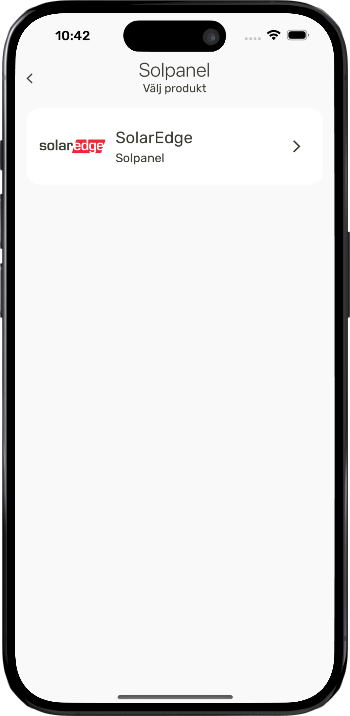 illustration över skärmbild i en app - solpaneler resurs